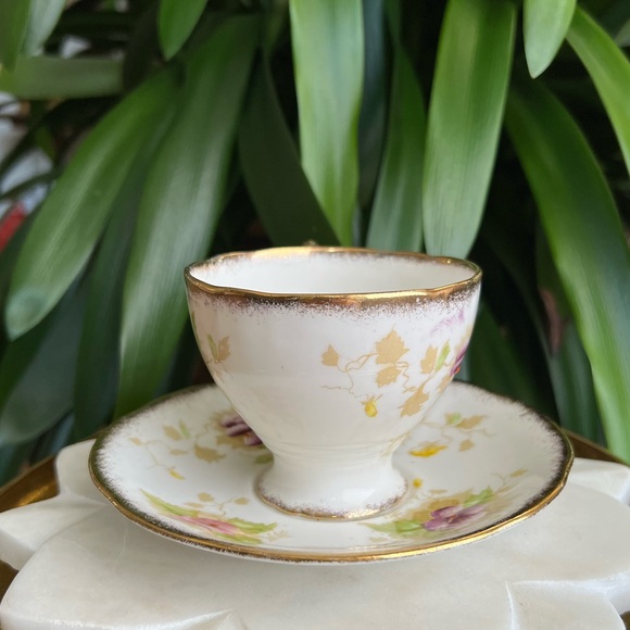 Vintage Royal Standard Charmaine Teacup + Saucer Set Bone China Made in England - Picture 7 of 15